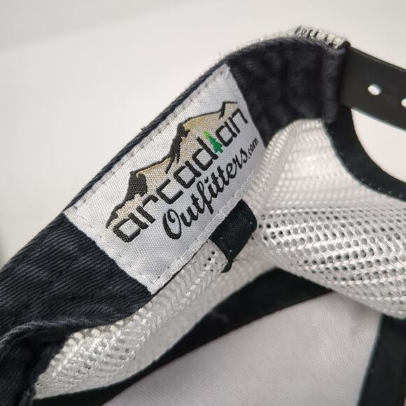 Idaho Life Snapback Trucker Hat Gray OS Adjustable Mesh Back Arcadian Outfitters - Picture 9 of 10